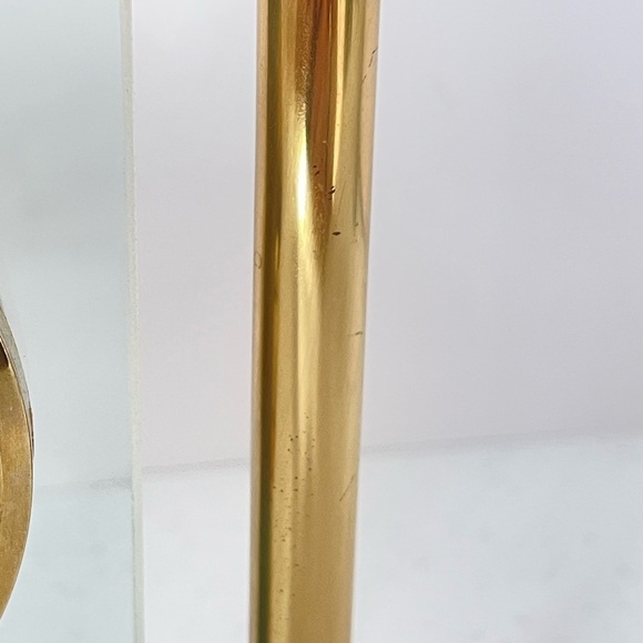 Seth Thomas Brass Plated Quartz Mantle Clock - Picture 5 of 5